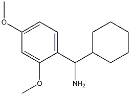 cyclohexyl(2,4-dimethoxyphenyl)methanamine 구조식 이미지