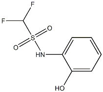 difluoro-N-(2-hydroxyphenyl)methanesulfonamide Structure