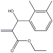 ethyl 2-[(2,3-dimethylphenyl)(hydroxy)methyl]prop-2-enoate 구조식 이미지