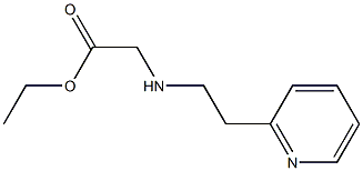 ethyl 2-{[2-(pyridin-2-yl)ethyl]amino}acetate 구조식 이미지