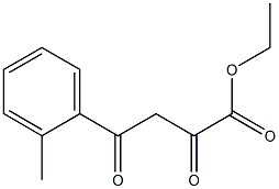 ethyl 4-(2-methylphenyl)-2,4-dioxobutanoate 구조식 이미지