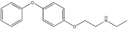 ethyl[2-(4-phenoxyphenoxy)ethyl]amine Structure