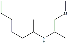 heptan-2-yl(1-methoxypropan-2-yl)amine 구조식 이미지