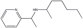 heptan-2-yl[1-(pyridin-2-yl)ethyl]amine Structure