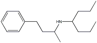 heptan-4-yl(4-phenylbutan-2-yl)amine 구조식 이미지