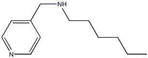 hexyl(pyridin-4-ylmethyl)amine Structure