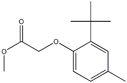 methyl 2-(2-tert-butyl-4-methylphenoxy)acetate Structure