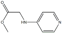 methyl 2-(pyridin-4-ylamino)acetate 구조식 이미지