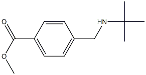 methyl 4-[(tert-butylamino)methyl]benzoate 구조식 이미지