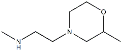 methyl[2-(2-methylmorpholin-4-yl)ethyl]amine Structure