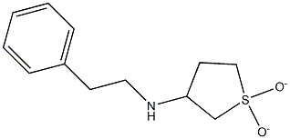 N-(1,1-dioxidotetrahydrothien-3-yl)-N-(2-phenylethyl)amine Structure