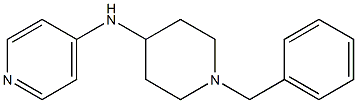 N-(1-benzylpiperidin-4-yl)pyridin-4-amine 구조식 이미지