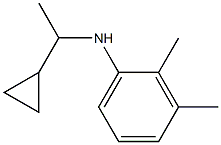 N-(1-cyclopropylethyl)-2,3-dimethylaniline Structure