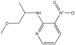 N-(1-methoxypropan-2-yl)-3-nitropyridin-2-amine Structure