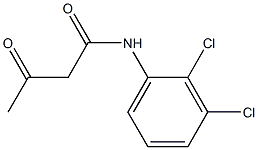 N-(2,3-dichlorophenyl)-3-oxobutanamide 구조식 이미지