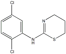 N-(2,5-dichlorophenyl)-5,6-dihydro-4H-1,3-thiazin-2-amine Structure
