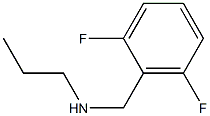 N-(2,6-difluorobenzyl)-N-propylamine 구조식 이미지