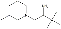 N-(2-amino-3,3-dimethylbutyl)-N,N-dipropylamine 구조식 이미지