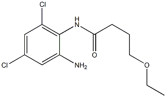 N-(2-amino-4,6-dichlorophenyl)-4-ethoxybutanamide Structure