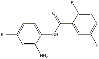 N-(2-amino-4-bromophenyl)-2,5-difluorobenzamide 구조식 이미지