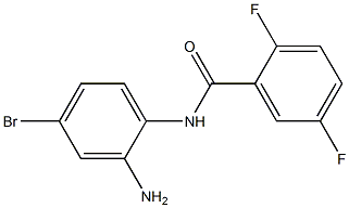 N-(2-amino-4-bromophenyl)-2,5-difluorobenzamide Structure