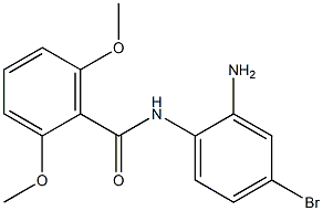 N-(2-amino-4-bromophenyl)-2,6-dimethoxybenzamide Structure