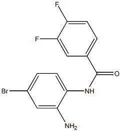 N-(2-amino-4-bromophenyl)-3,4-difluorobenzamide Structure