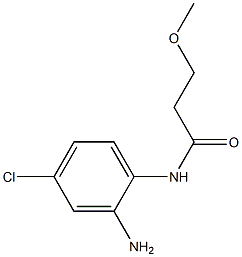 N-(2-amino-4-chlorophenyl)-3-methoxypropanamide Structure