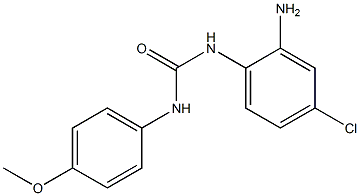 N-(2-amino-4-chlorophenyl)-N'-(4-methoxyphenyl)urea 구조식 이미지