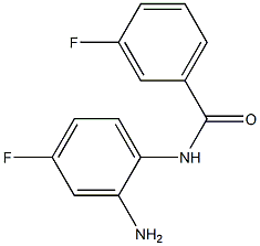 N-(2-amino-4-fluorophenyl)-3-fluorobenzamide Structure
