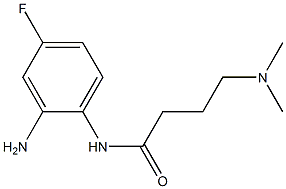 N-(2-amino-4-fluorophenyl)-4-(dimethylamino)butanamide Structure