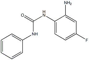 N-(2-amino-4-fluorophenyl)-N'-phenylurea Structure