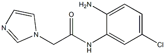 N-(2-amino-5-chlorophenyl)-2-(1H-imidazol-1-yl)acetamide Structure