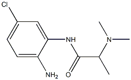 N-(2-amino-5-chlorophenyl)-2-(dimethylamino)propanamide Structure