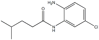 N-(2-amino-5-chlorophenyl)-4-methylpentanamide 구조식 이미지