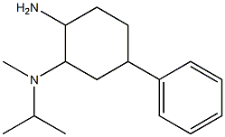 N-(2-amino-5-phenylcyclohexyl)-N-isopropyl-N-methylamine Structure