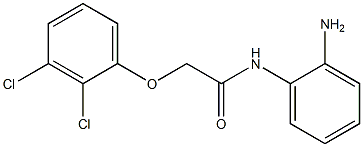 N-(2-aminophenyl)-2-(2,3-dichlorophenoxy)acetamide Structure