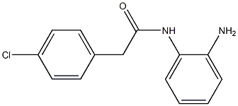 N-(2-aminophenyl)-2-(4-chlorophenyl)acetamide Structure