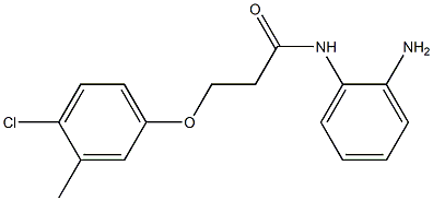 N-(2-aminophenyl)-3-(4-chloro-3-methylphenoxy)propanamide Structure