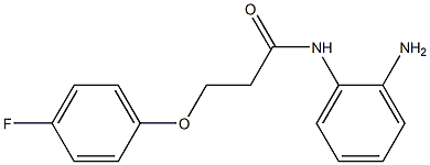 N-(2-aminophenyl)-3-(4-fluorophenoxy)propanamide Structure