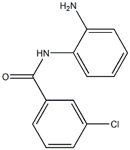 N-(2-aminophenyl)-3-chlorobenzamide 구조식 이미지