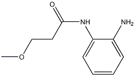 N-(2-aminophenyl)-3-methoxypropanamide Structure