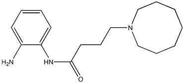 N-(2-aminophenyl)-4-(azocan-1-yl)butanamide 구조식 이미지