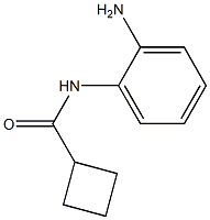 N-(2-aminophenyl)cyclobutanecarboxamide Structure