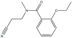 N-(2-cyanoethyl)-2-ethoxy-N-methylbenzamide 구조식 이미지