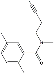 N-(2-cyanoethyl)-N,2,5-trimethylbenzamide Structure