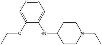 N-(2-ethoxyphenyl)-1-ethylpiperidin-4-amine 구조식 이미지