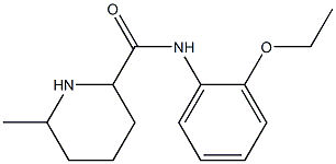 N-(2-ethoxyphenyl)-6-methylpiperidine-2-carboxamide 구조식 이미지