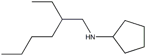 N-(2-ethylhexyl)cyclopentanamine 구조식 이미지