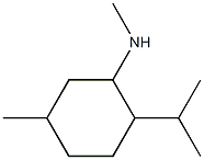 N-(2-isopropyl-5-methylcyclohexyl)-N-methylamine 구조식 이미지